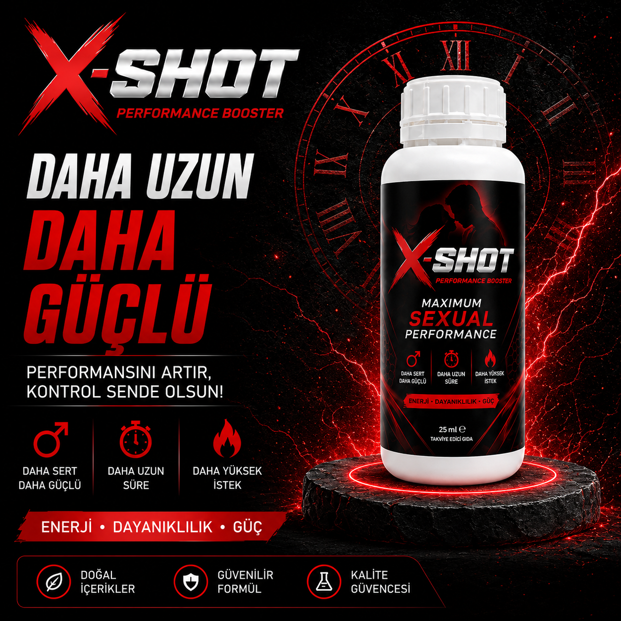 X-Shot | Enerji - Libido Artırıcı İçecek 25 ML