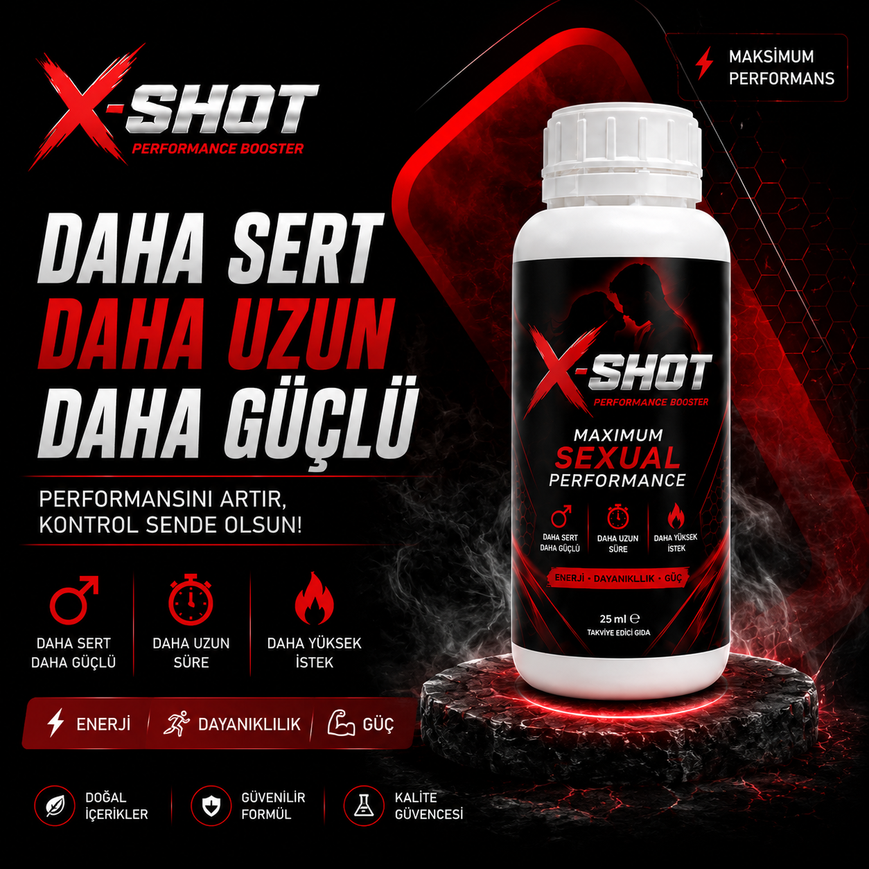 X-Shot | Enerji - Libido Artırıcı İçecek 25 ML