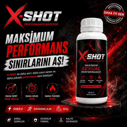 X-Shot | Enerji - Libido Artırıcı İçecek 25 ML